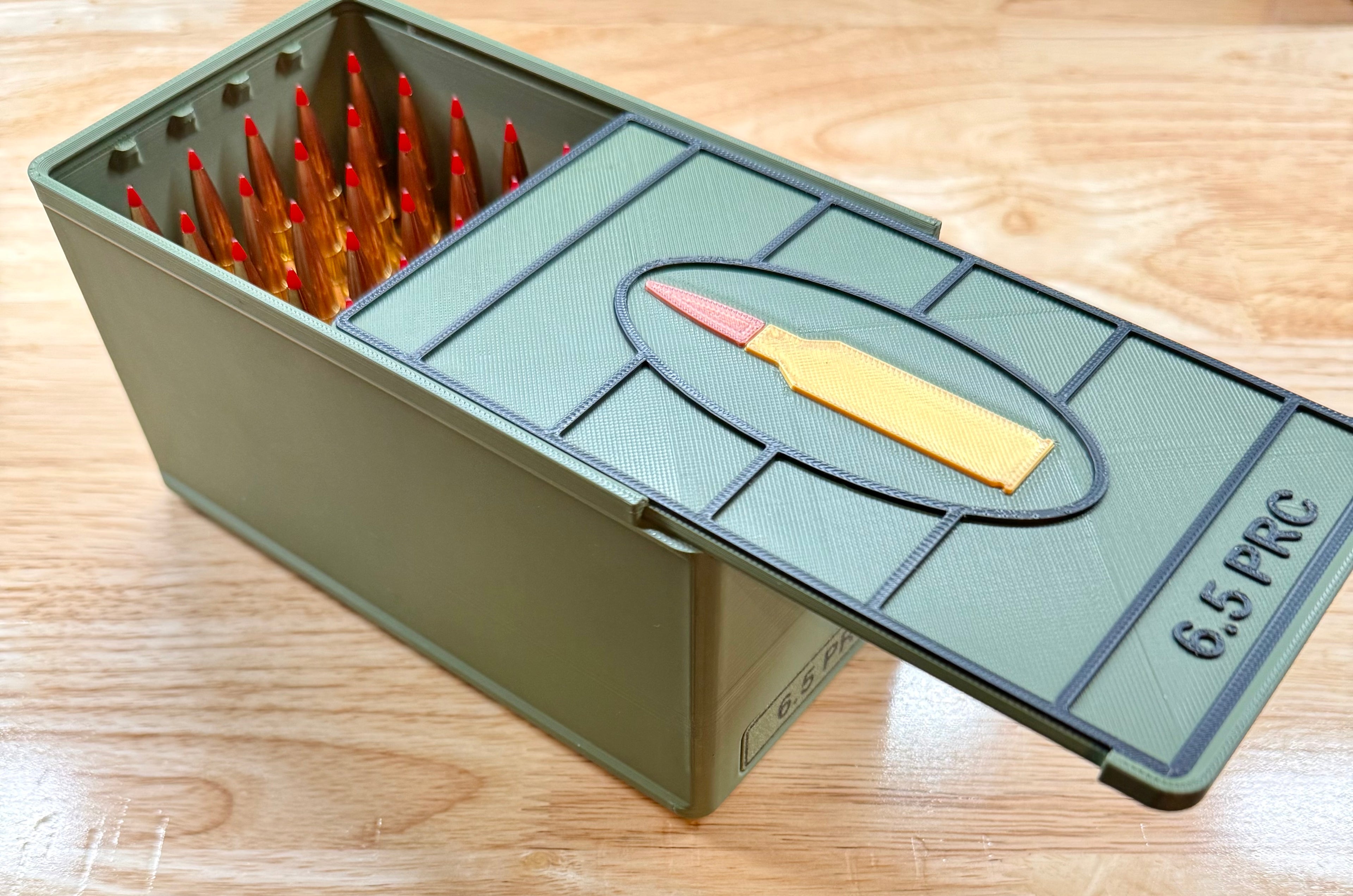 Ammo Box – 50 Round  - Precision Fit & Stackable