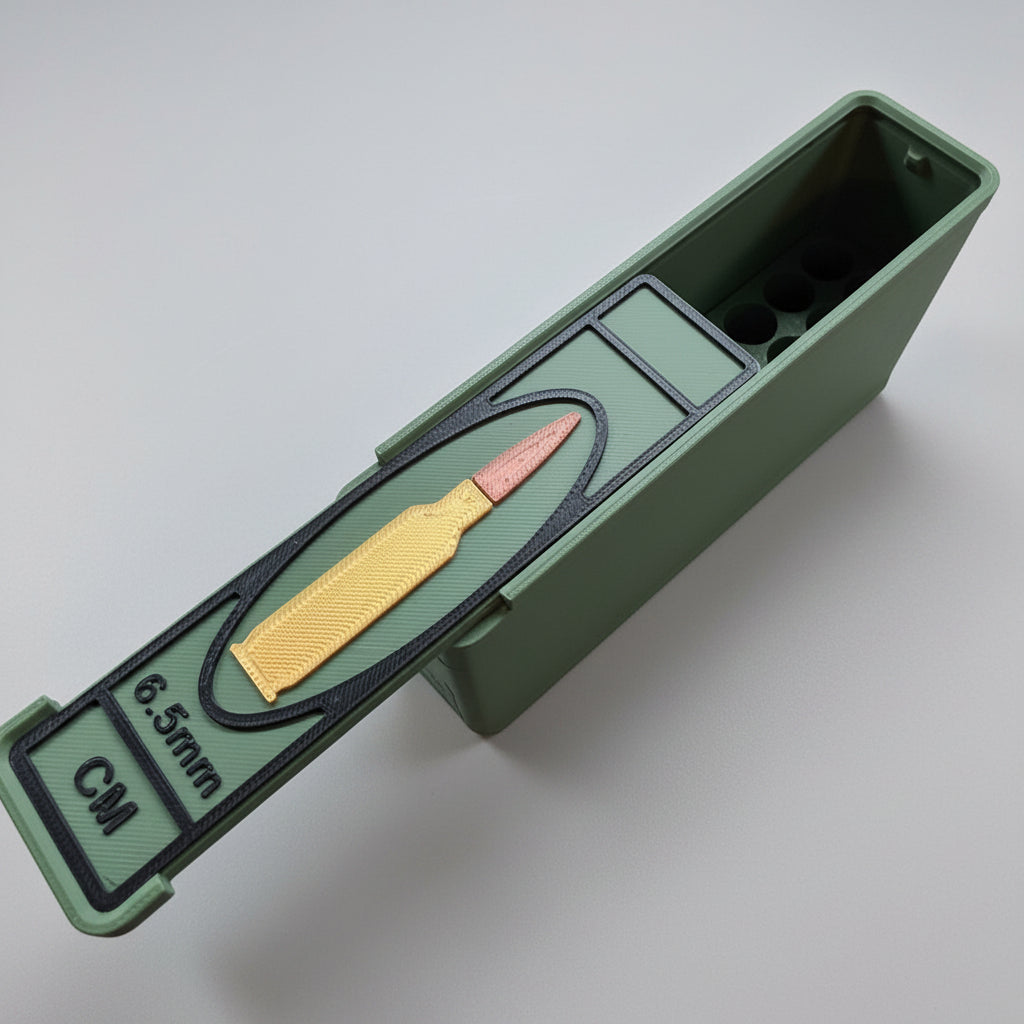 Ammo Box – 20 Round - Precision Fit & Stackable