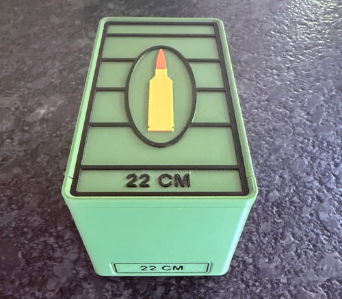 Custom 3D Printed Rifle Ammo Storage Box