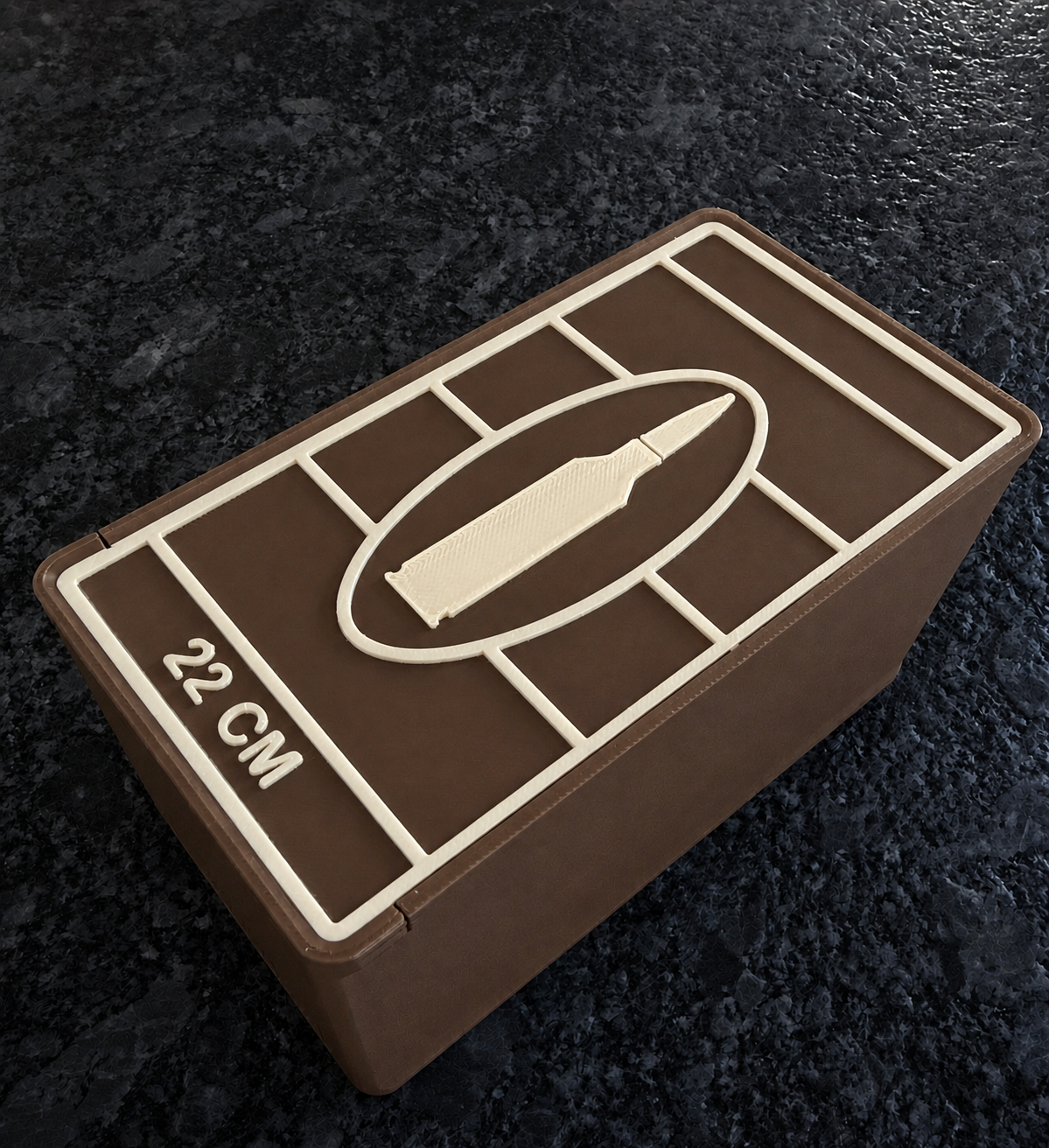 Custom 3D Printed Rifle Ammo Storage Box
